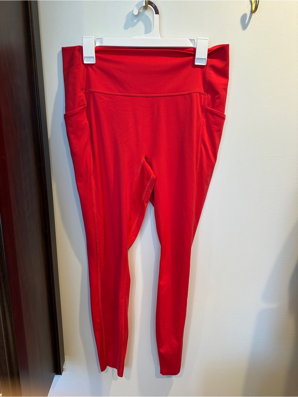 all in motion Bright Red High-Rise Leggings